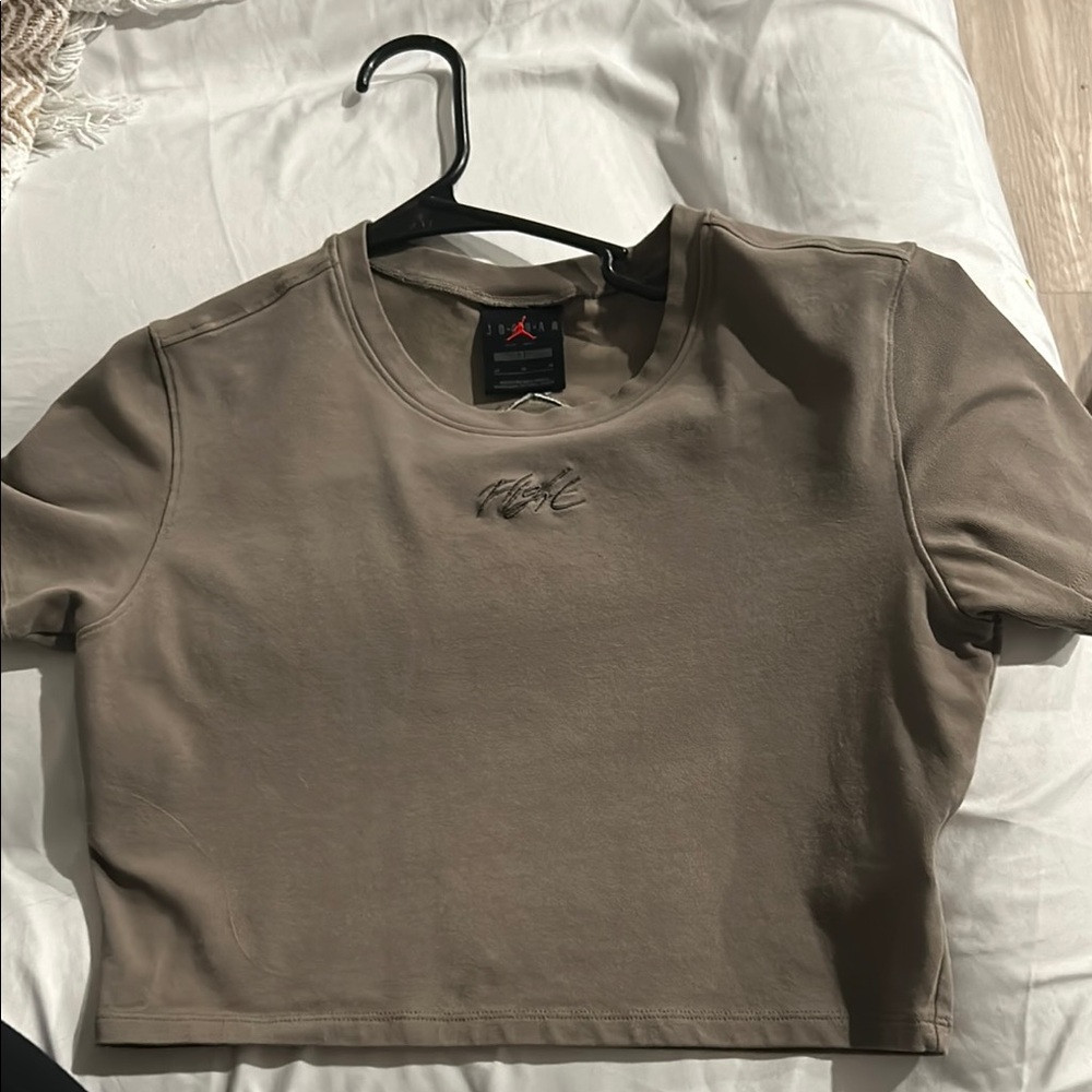 Jordan Women's Tan Crop Top